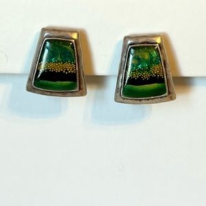 Vintage clip on earrings